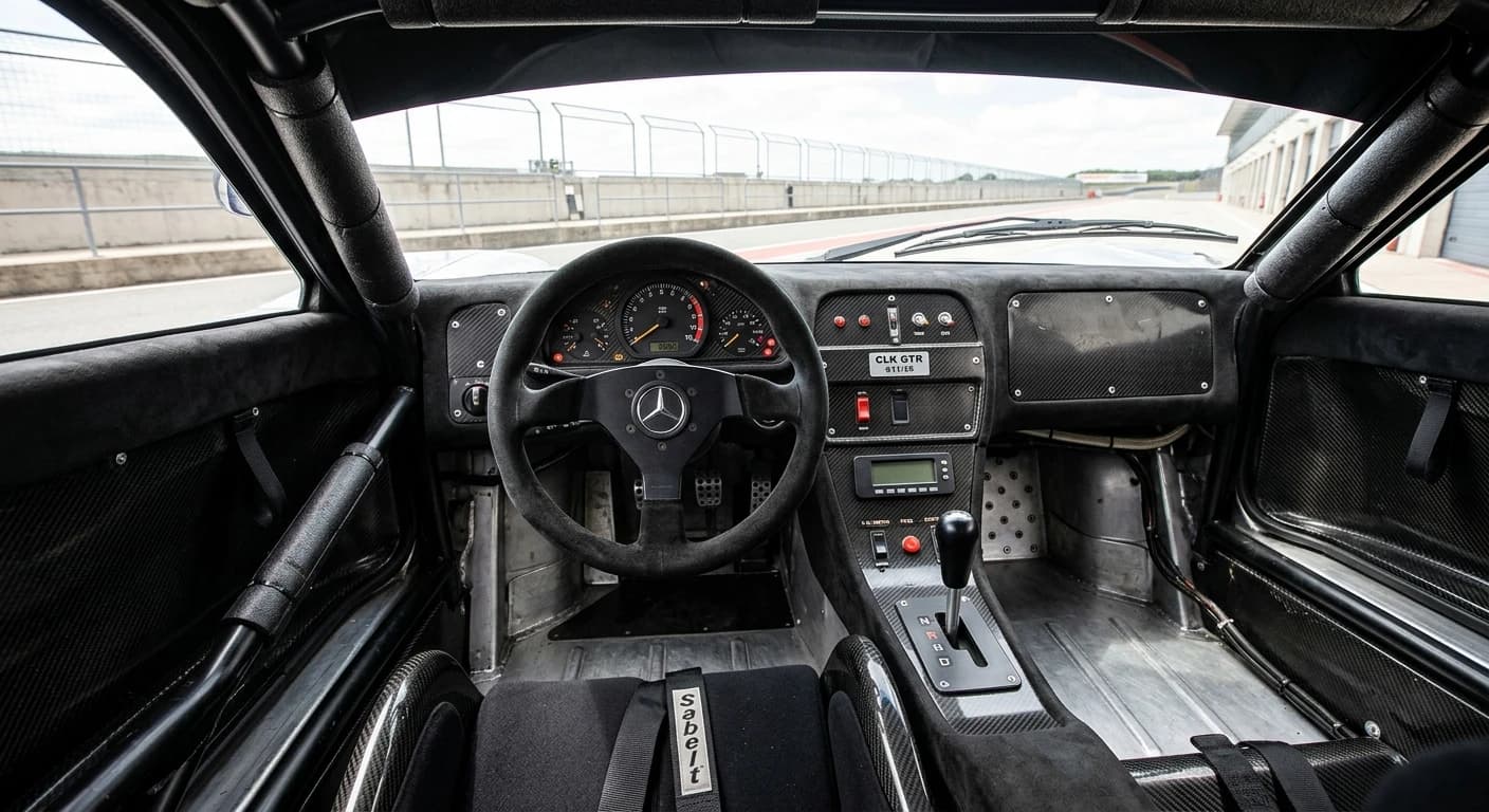 Mercedes-Benz CLK GTR 1998 - Dashboard view