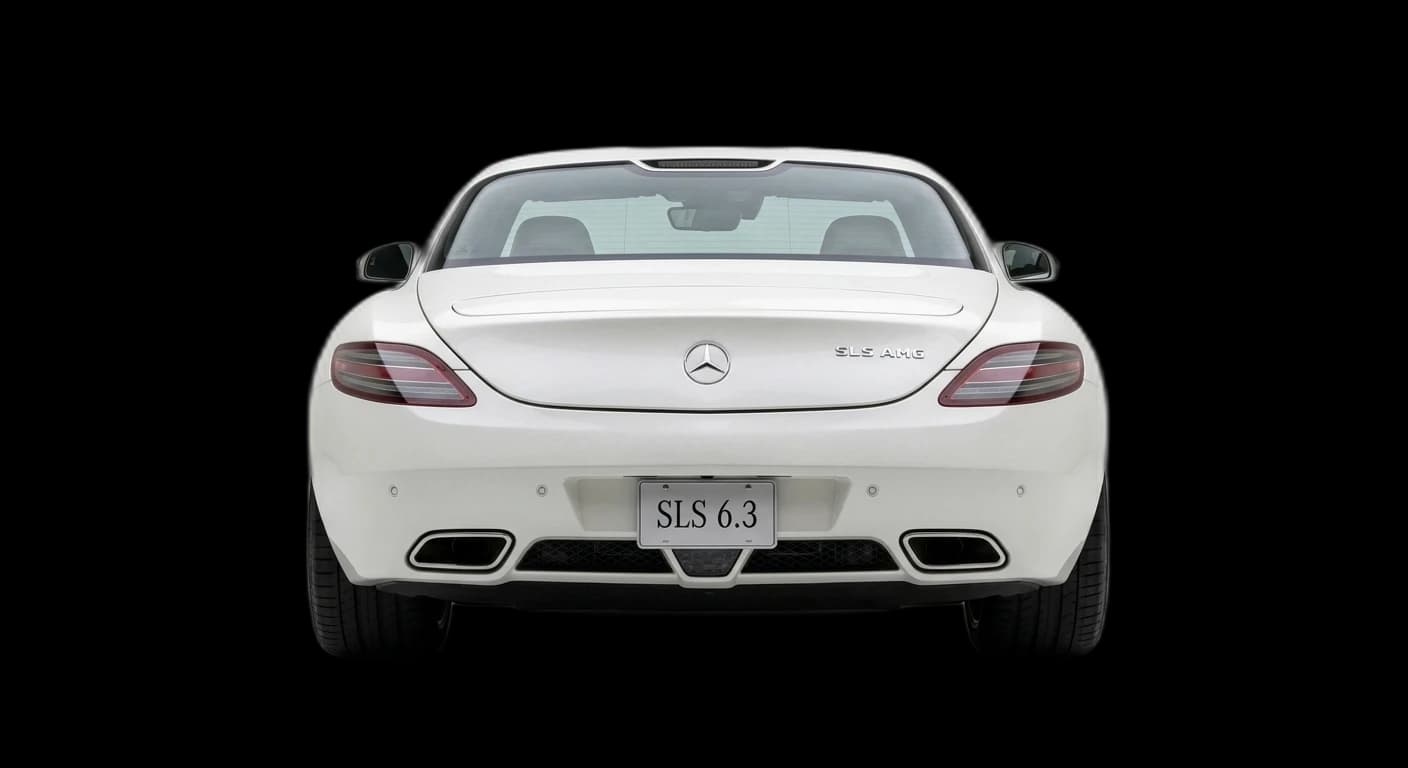 Mercedes-Benz SLS AMG 2010 - Rear view