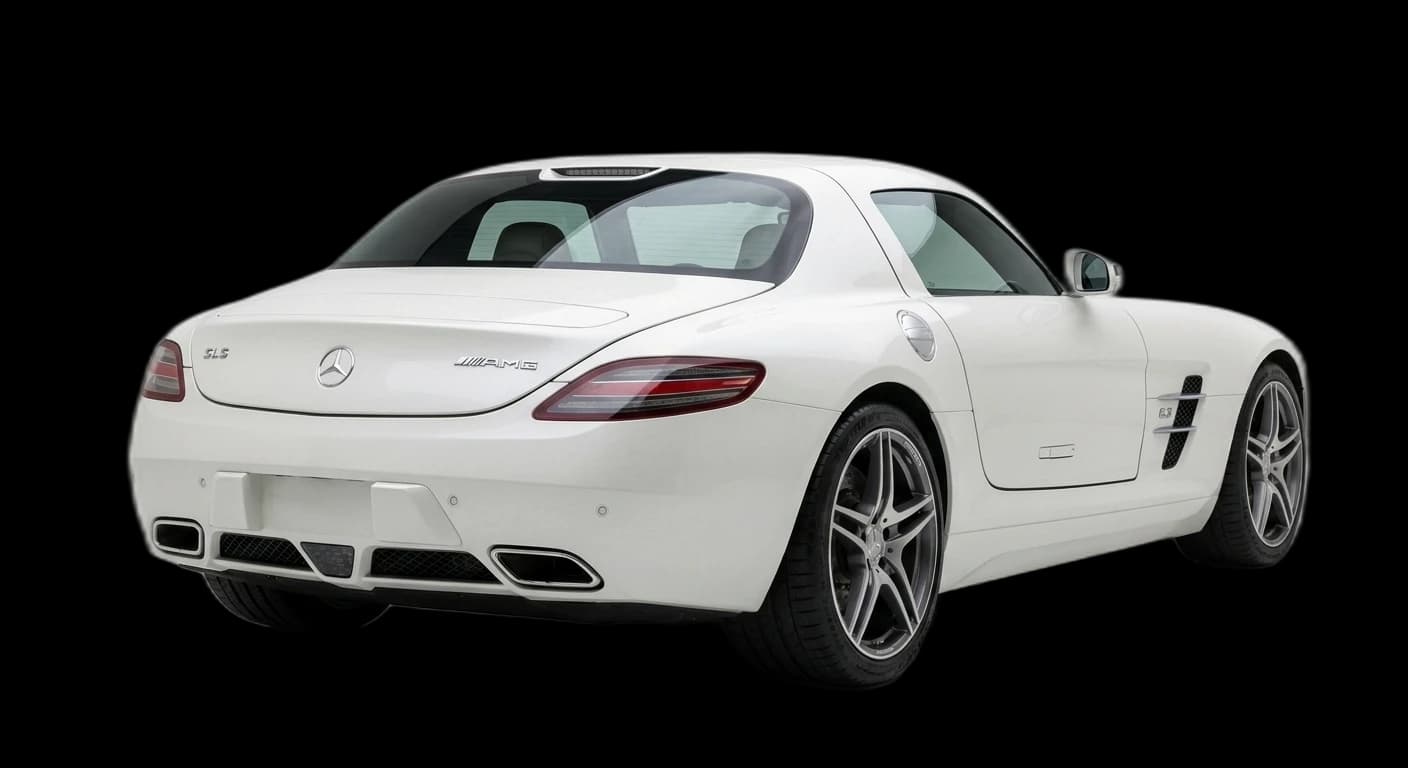Mercedes-Benz SLS AMG 2010 - Rear 3/4 view
