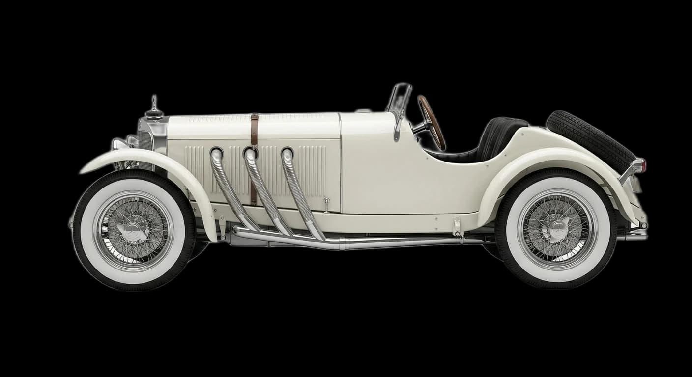 Mercedes-Benz SSK - Side