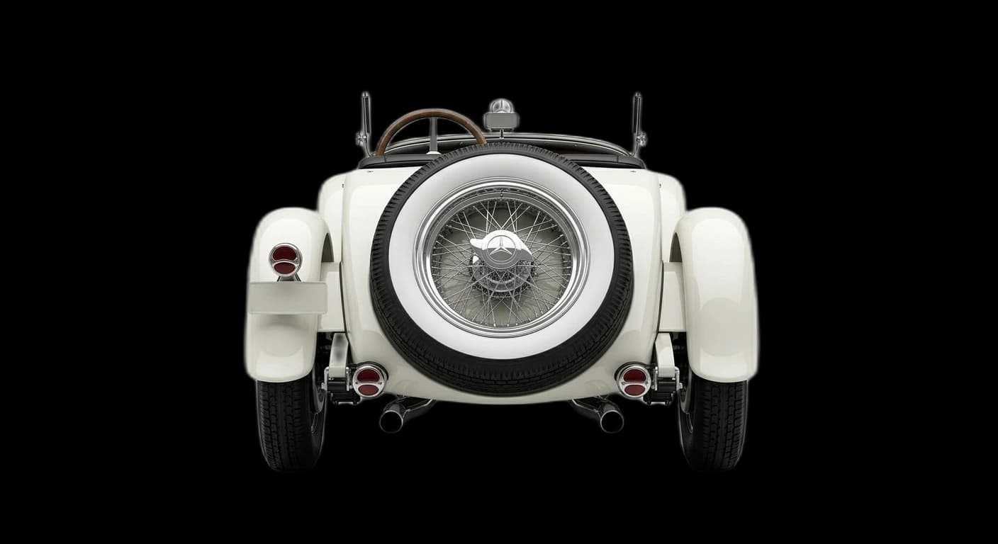 Mercedes-Benz SSK - Rear