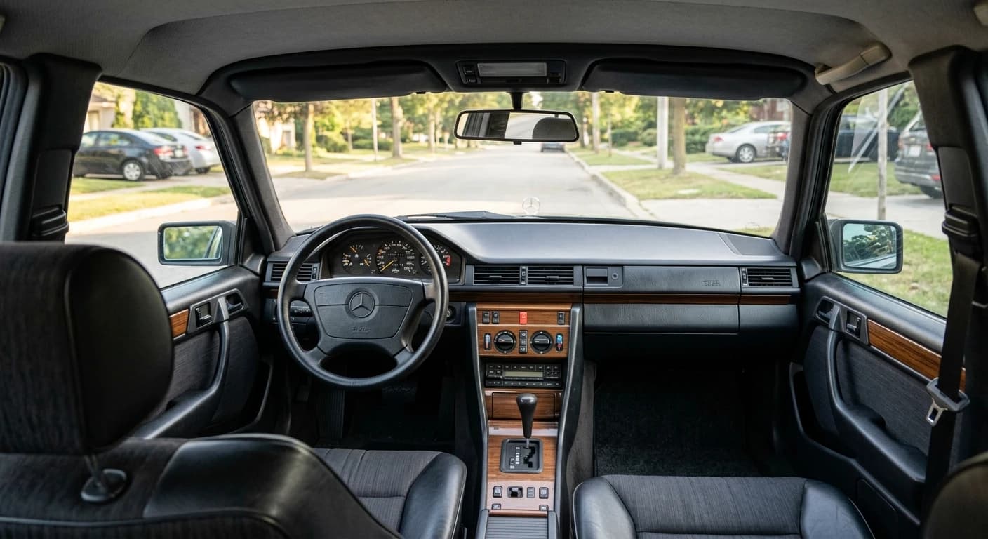 Mercedes-Benz W124 (300 E) - Dashboard