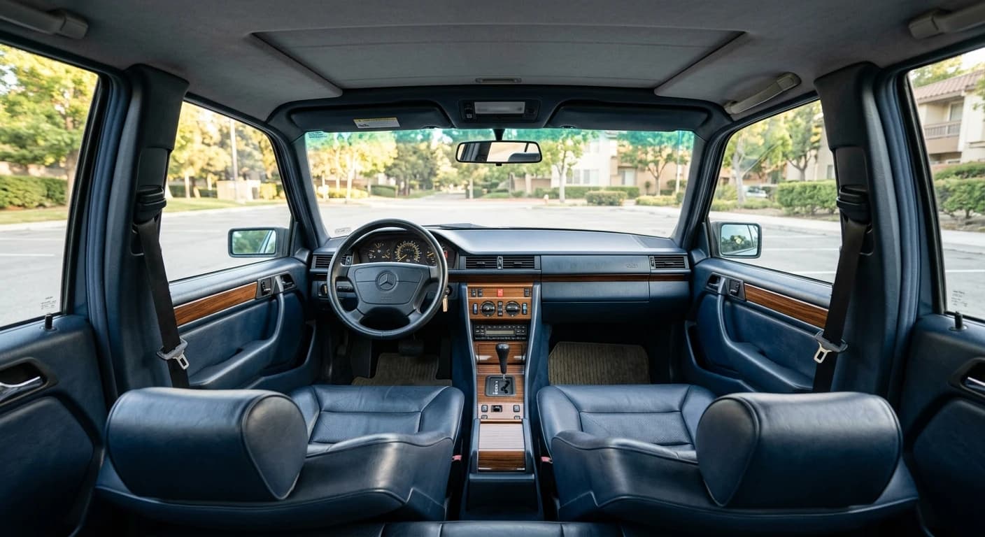 Mercedes-Benz W124 (300 E) - Interior