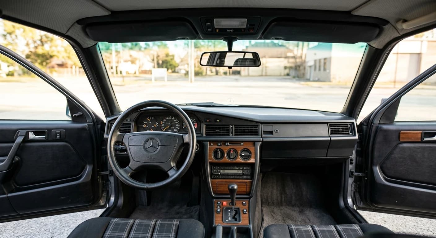Mercedes-Benz 190E 2.3 (W201) - Dashboard