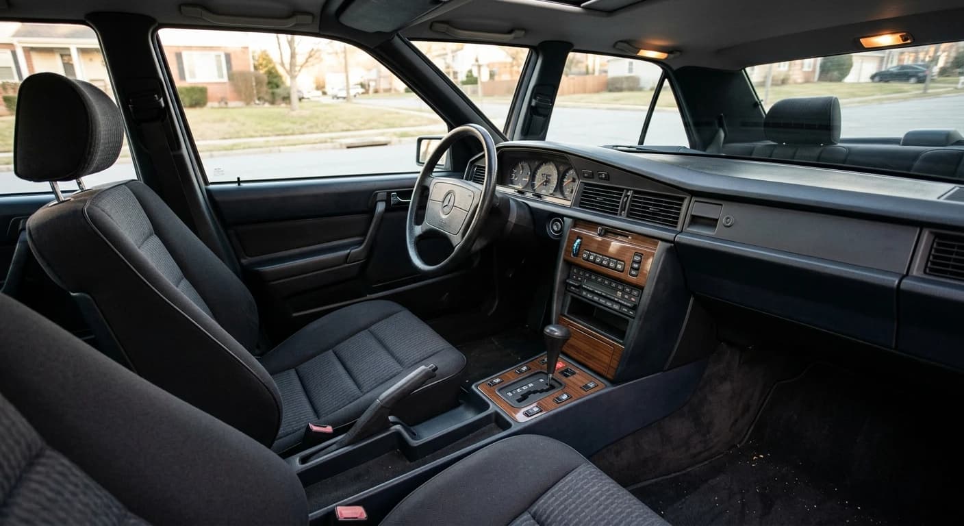 Mercedes-Benz 190E 2.3 (W201) - Detail