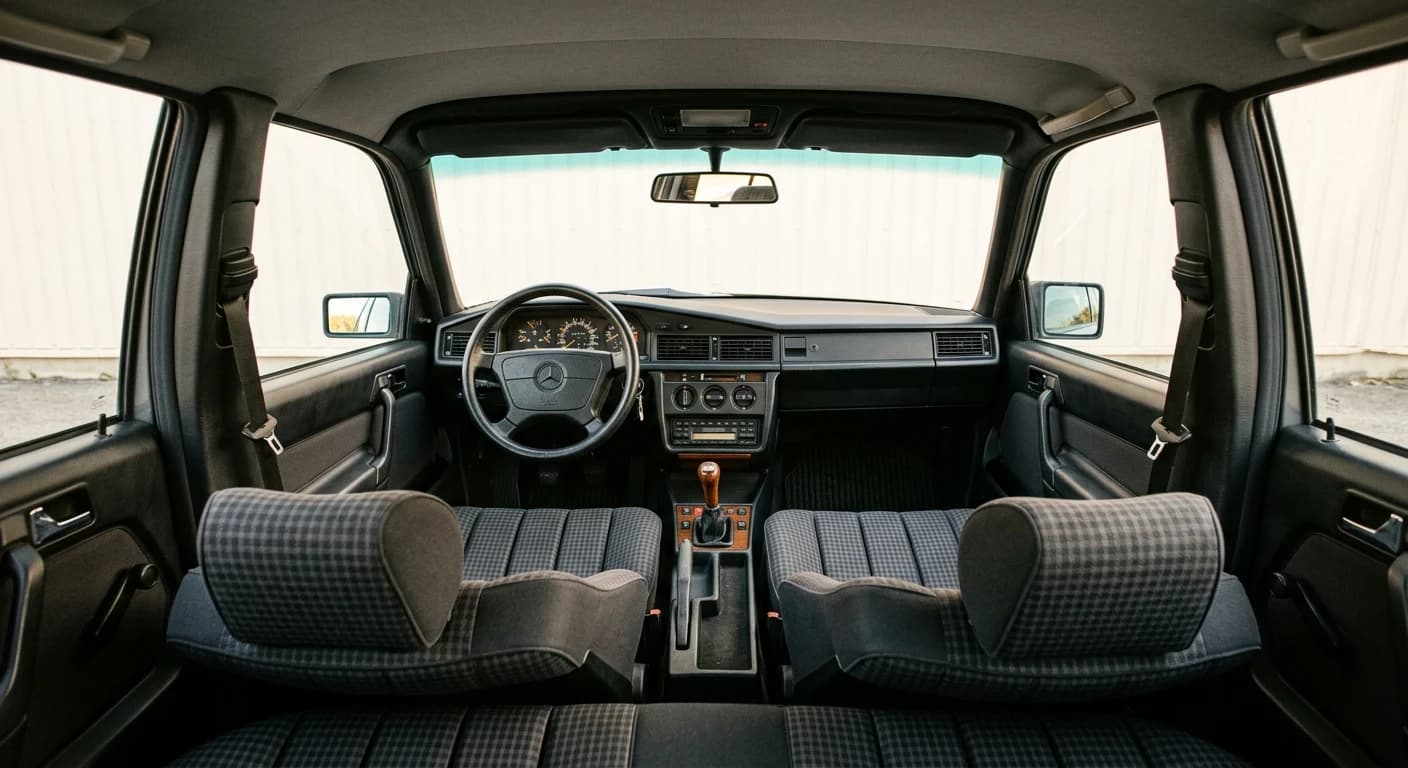 Mercedes-Benz 190E 2.3 (W201) - Interior