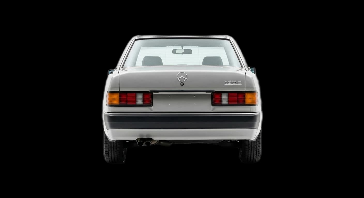 Mercedes-Benz 190E 2.3 (W201) - Rear