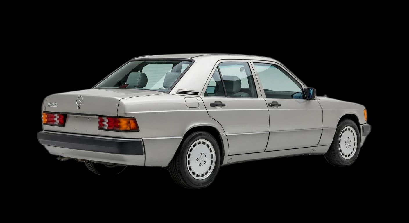 Mercedes-Benz 190E 2.3 (W201) - Rear 3/4