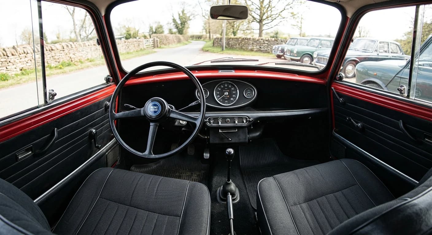 MINI Cooper S (Classic) 1963 - Dashboard view