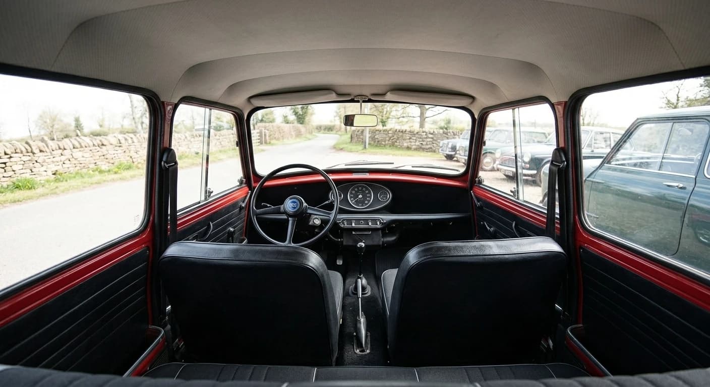 MINI Cooper S (Classic) 1963 - Interior view