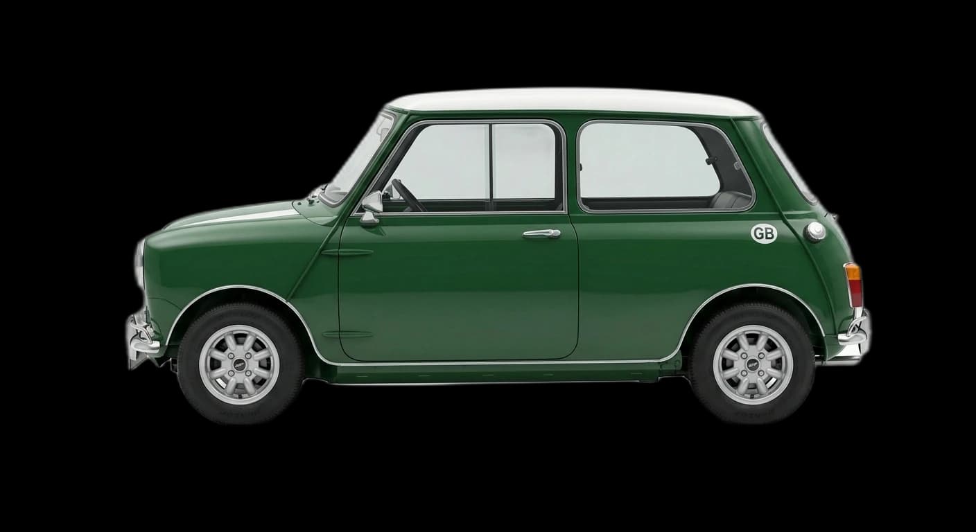 MINI Cooper S (Classic) 1963 - Side view