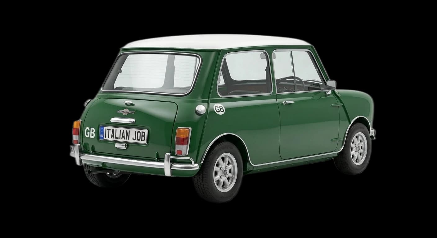 MINI Cooper S (Classic) 1963 - Rear 3/4 view
