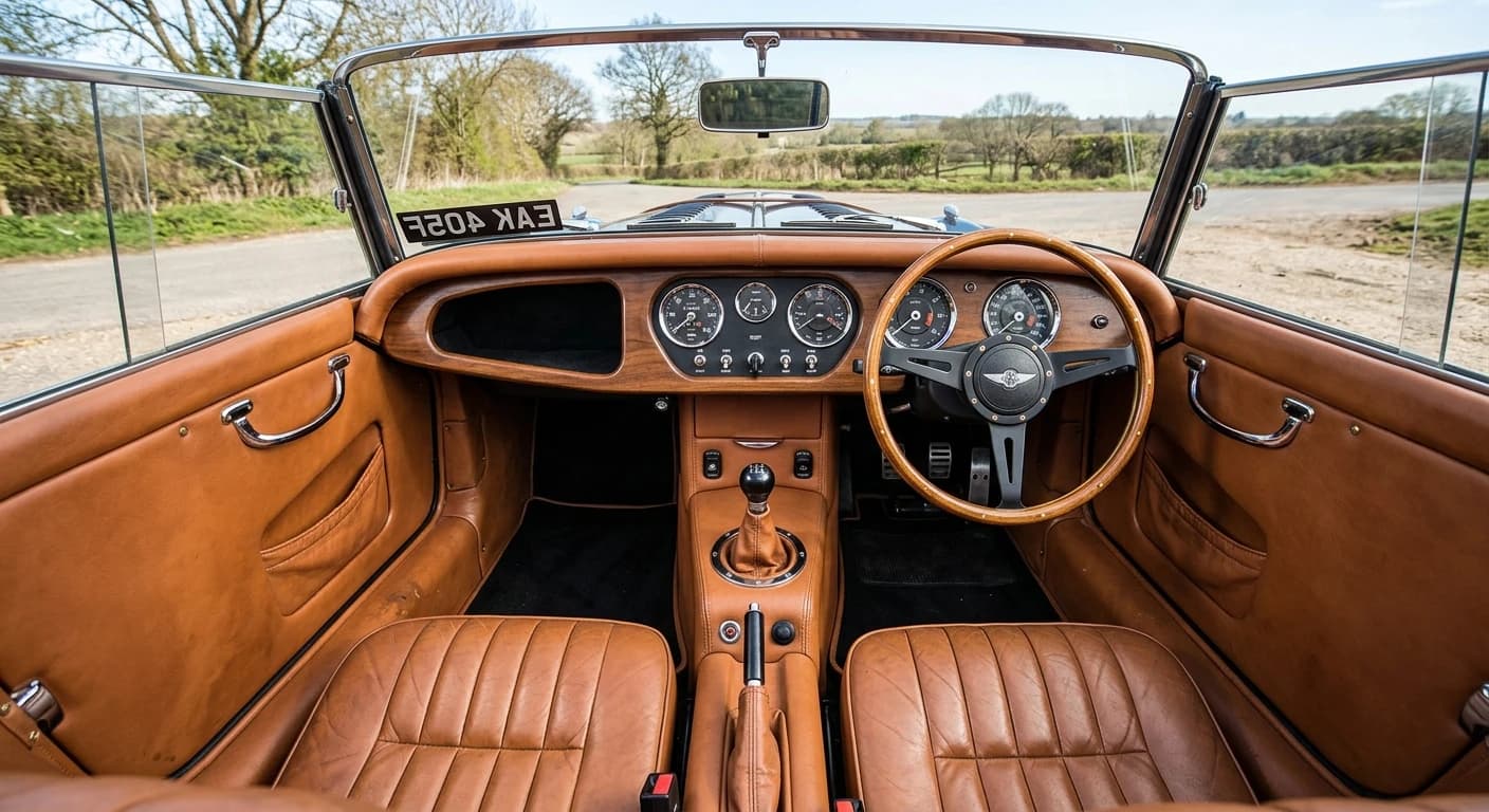 Morgan Plus 8 1968 - Dashboard view