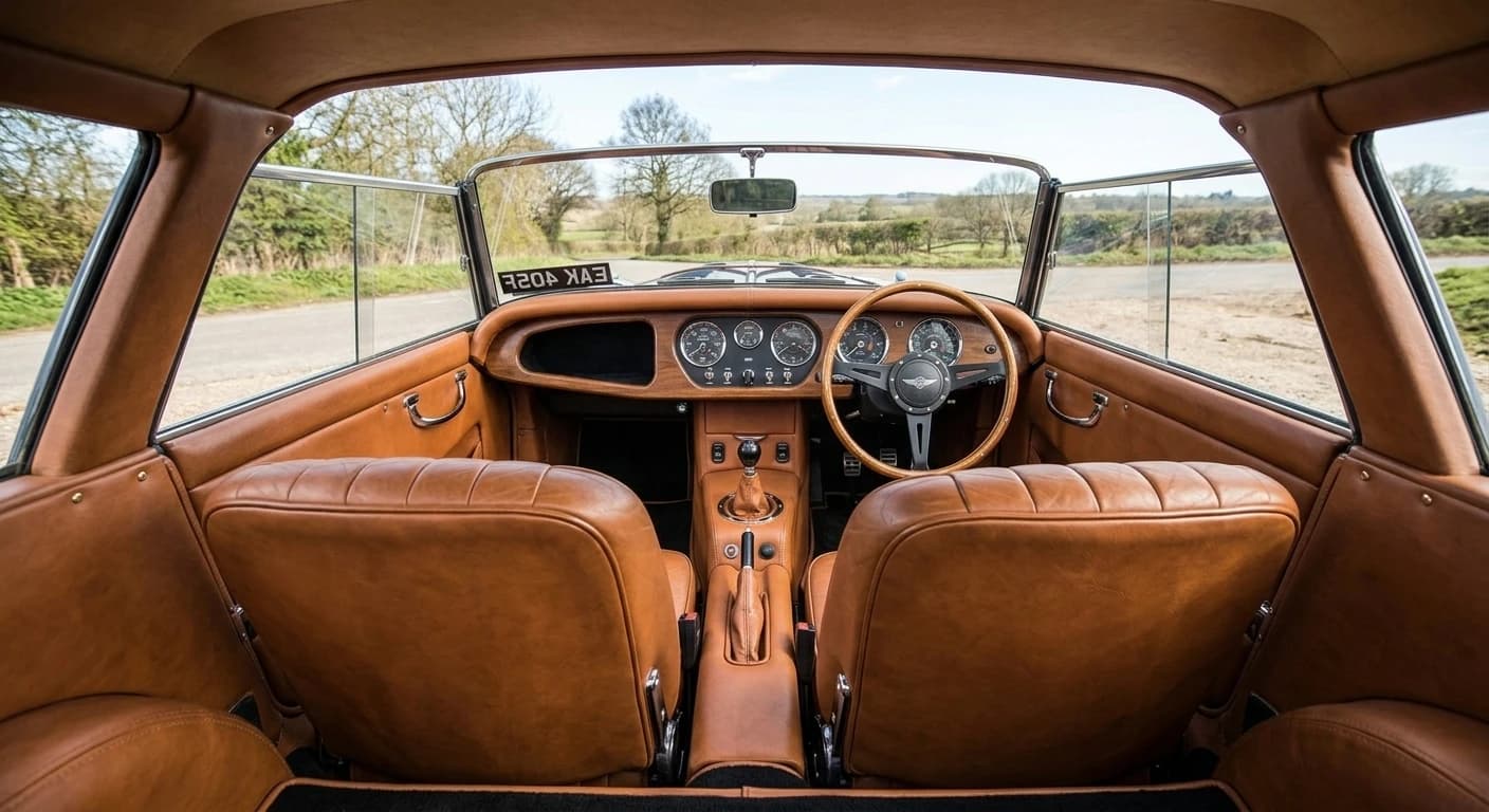 Morgan Plus 8 1968 - Interior view