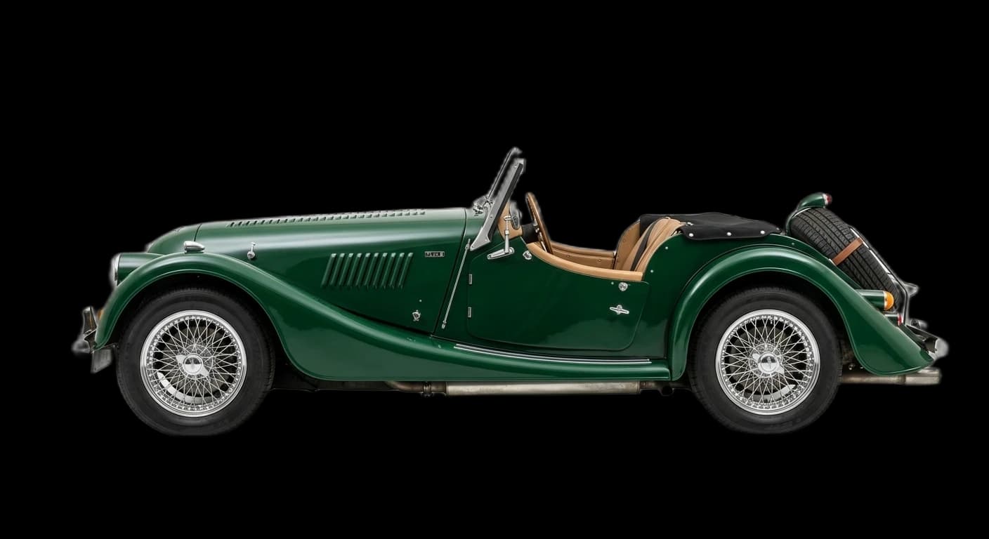 Morgan Plus 8 1968 - Side view