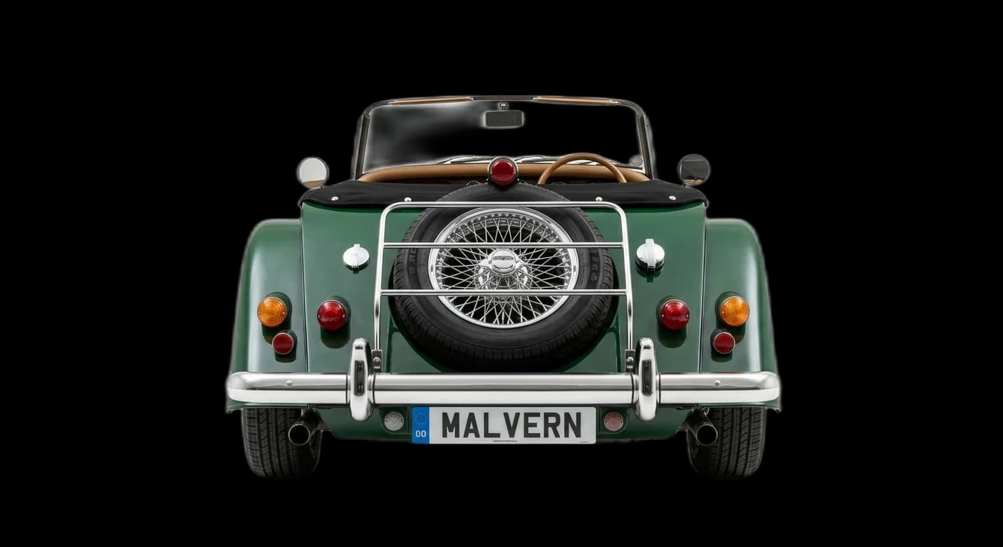 Morgan Plus 8 1968 - Rear view