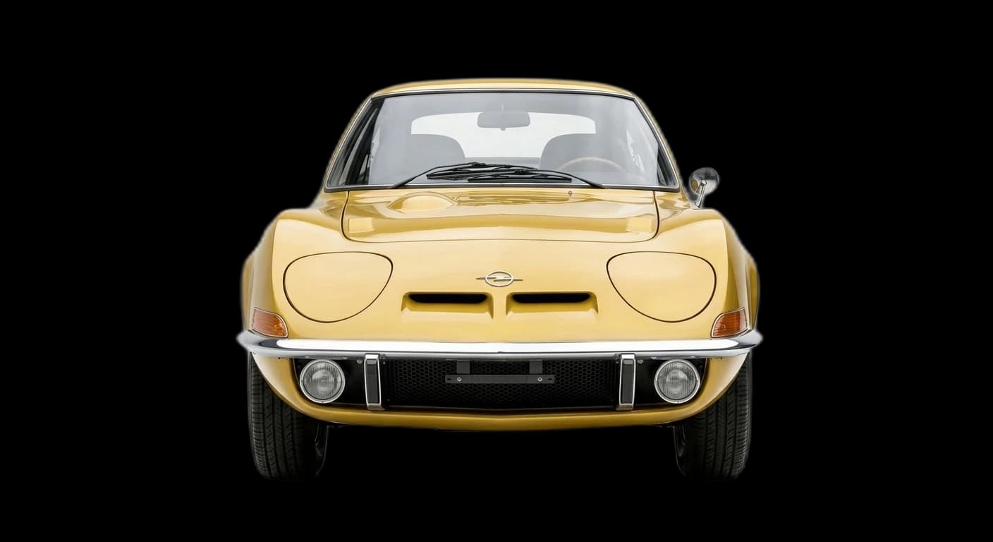 Opel GT 1900 1968 - Front view