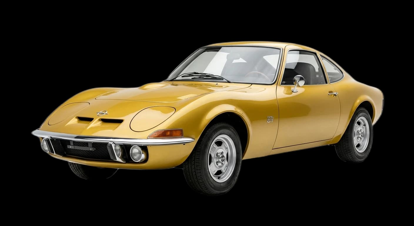 Opel GT 1900 1968 - Front 3/4 view