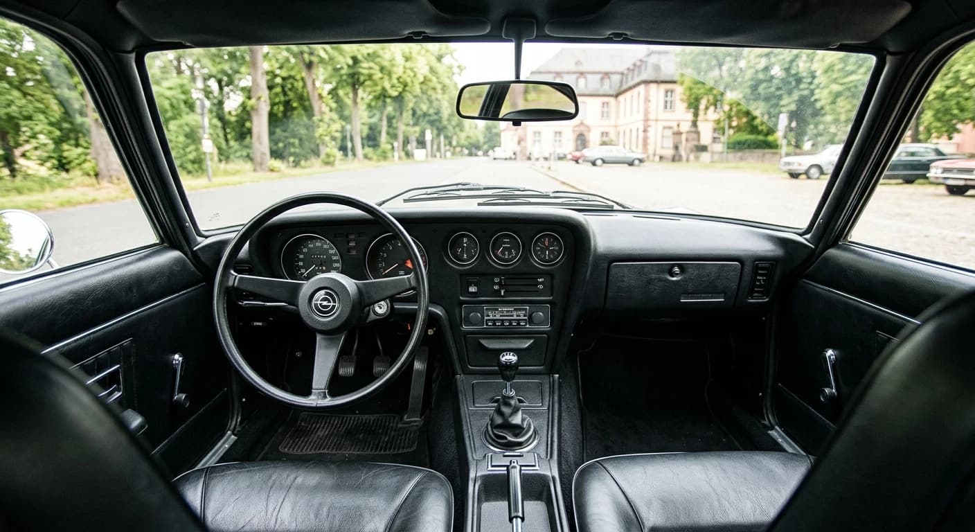 Opel GT 1900 1968 - Dashboard view