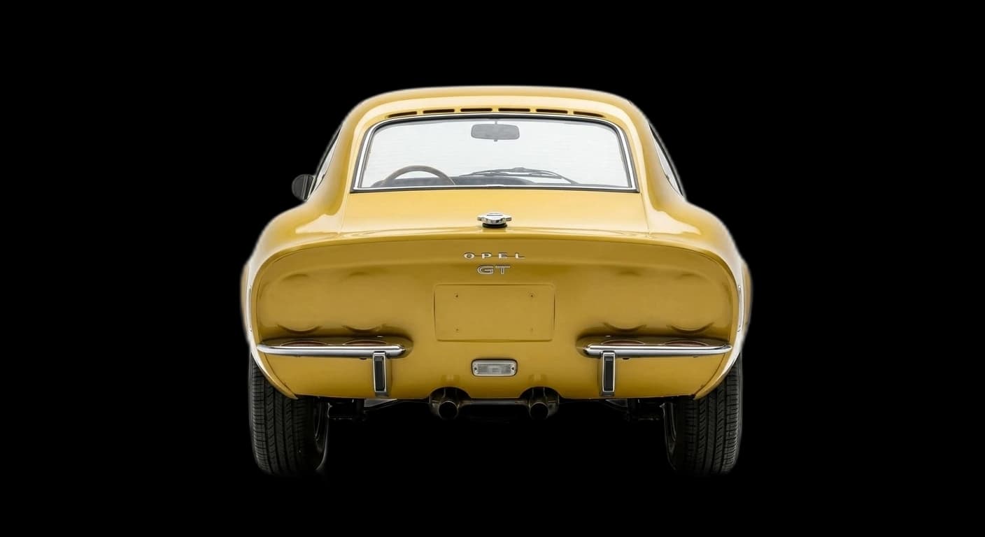 Opel GT 1900 1968 - Rear view