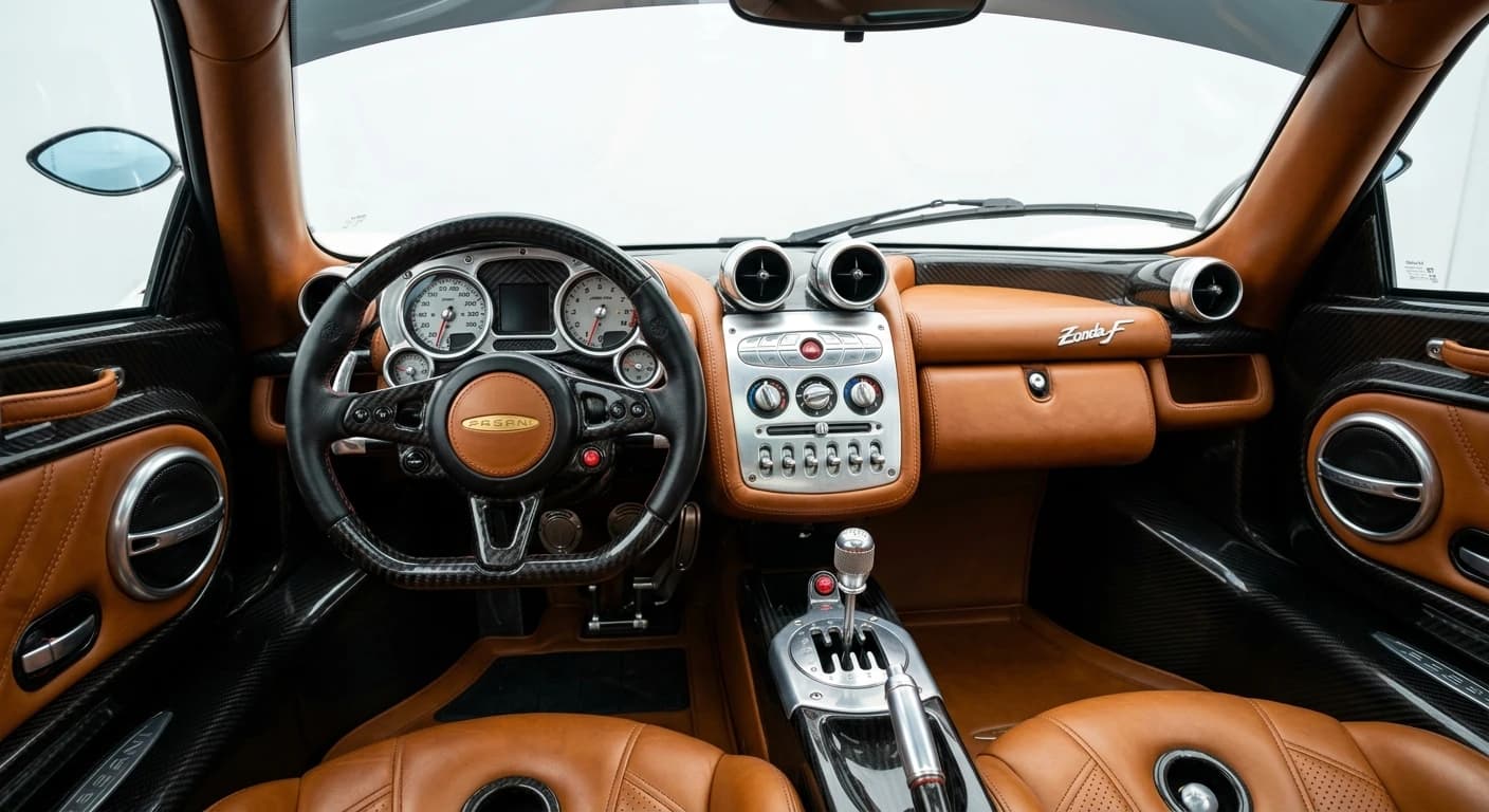 Pagani Zonda F 2005 - Dashboard view