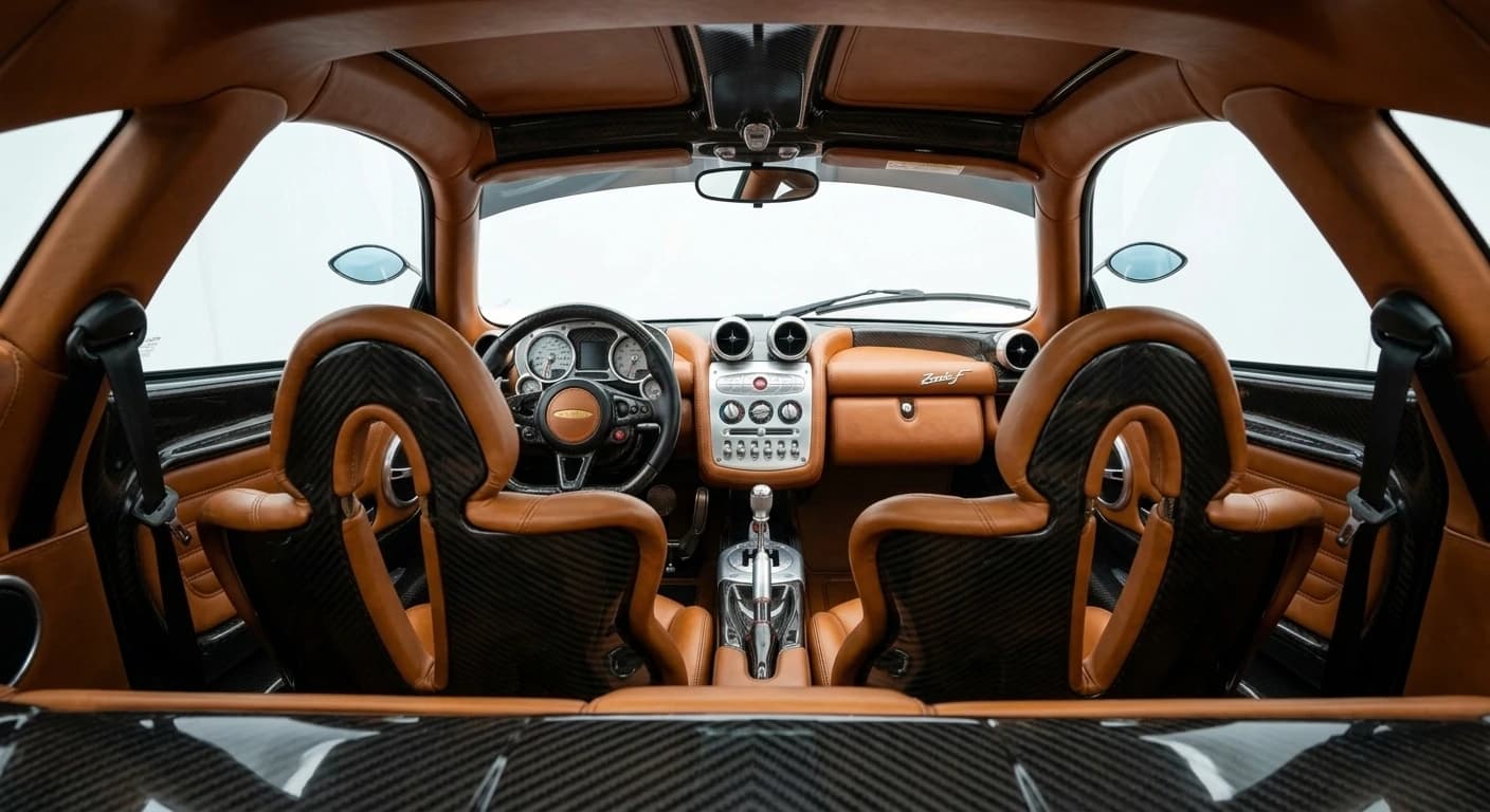 Pagani Zonda F 2005 - Interior view