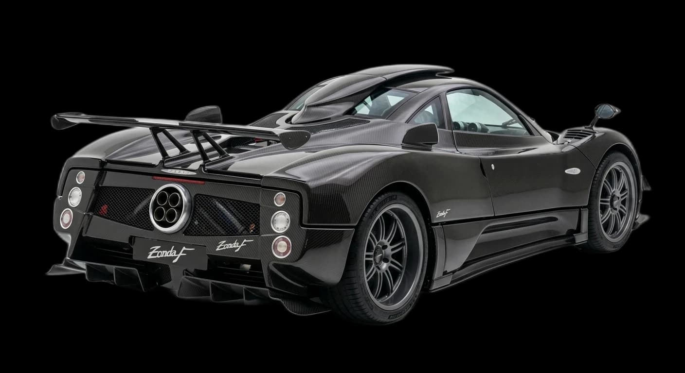 Pagani Zonda F 2005 - Rear 3/4 view