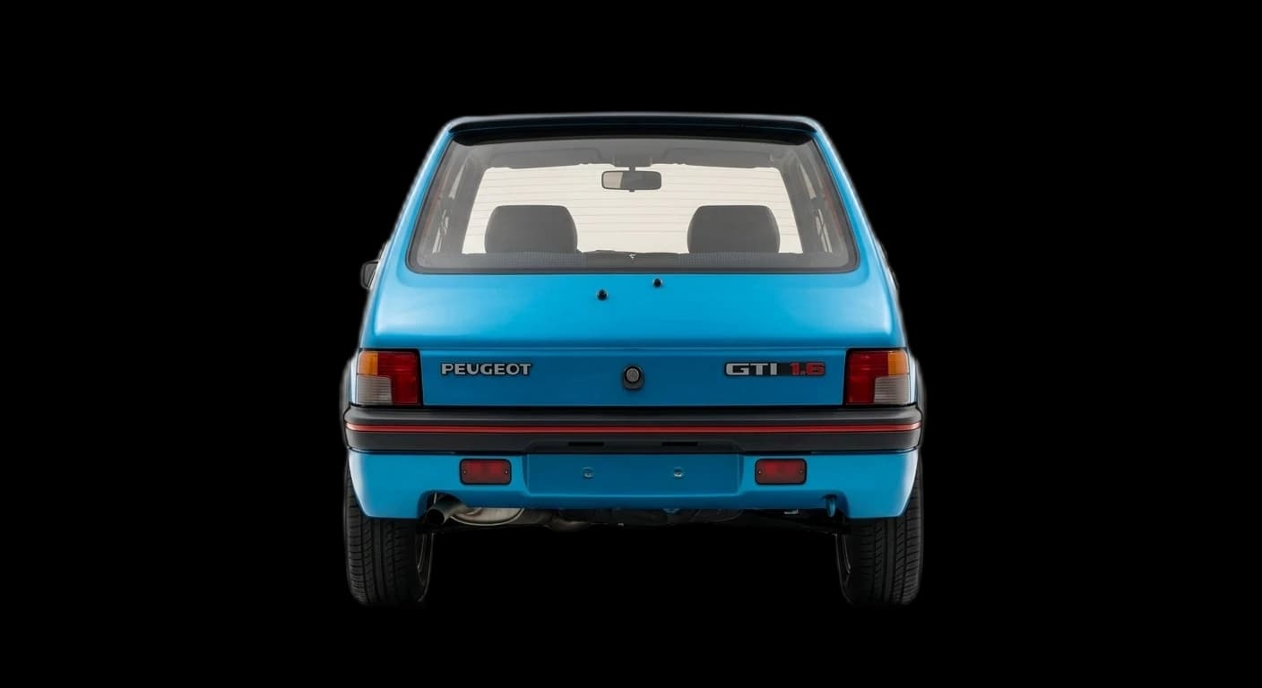 Peugeot 205 GTI 1.9 1986 - Rear view