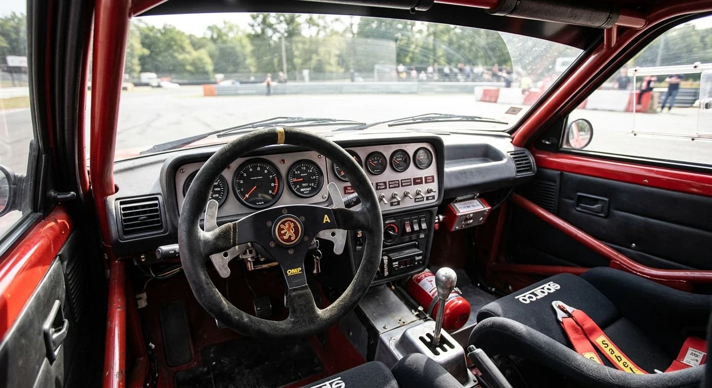 Peugeot 205 Turbo 16 1984 - Dashboard view