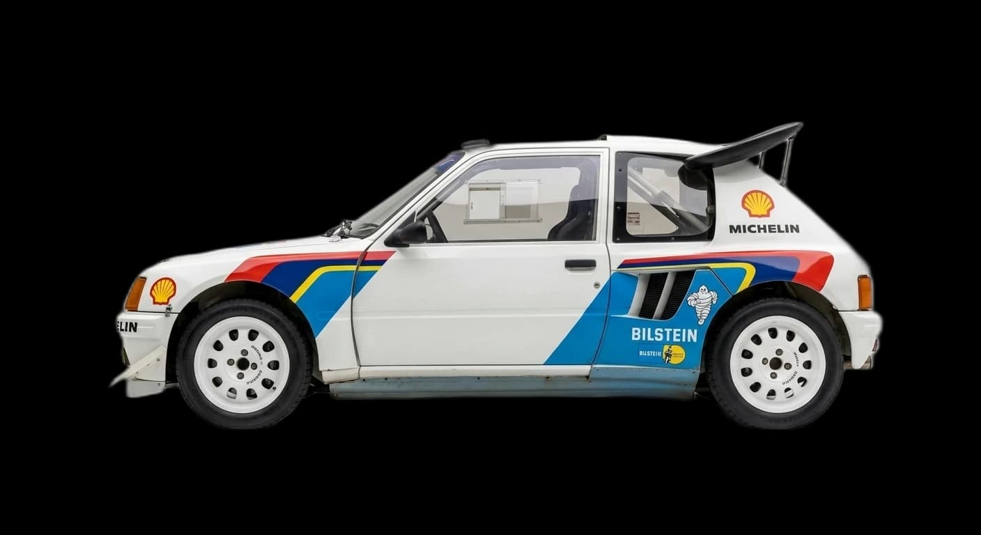 Peugeot 205 Turbo 16 1984 - Side view