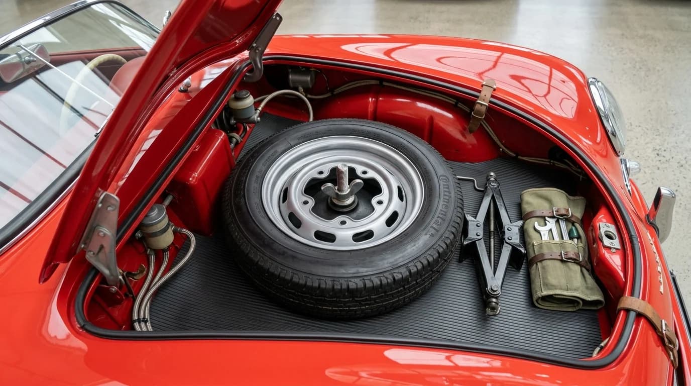Porsche 356 Speedster - Trunk