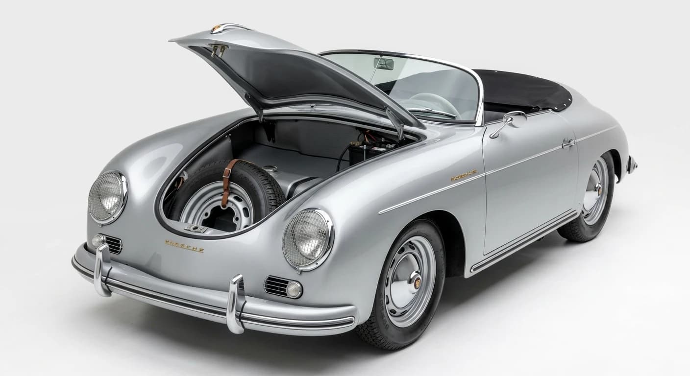 Porsche 356 Speedster - Trunk