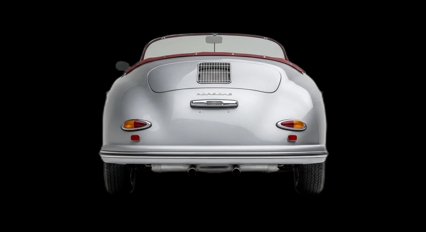 Porsche 356 Speedster 1948 - Rear view