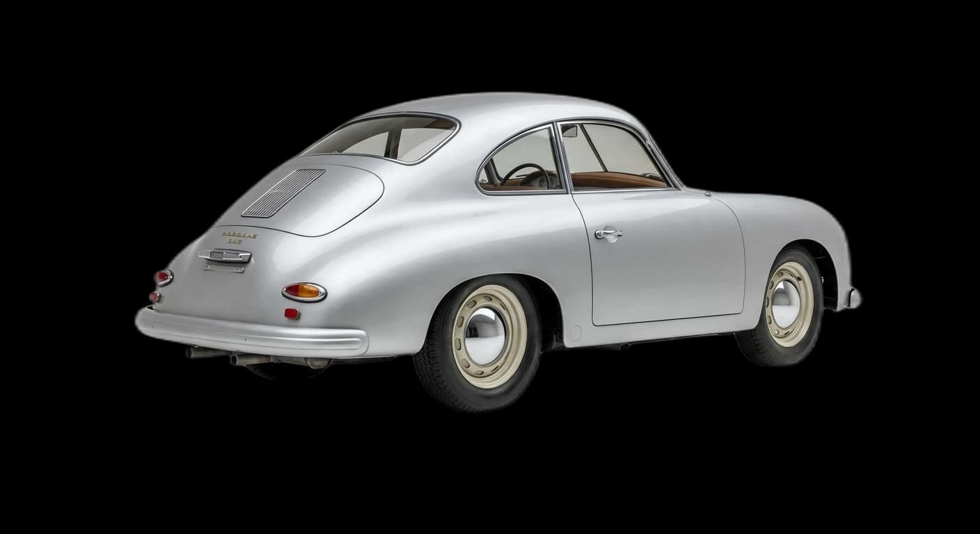 Porsche 356 Pre-A 1948 - Rear 3/4 view