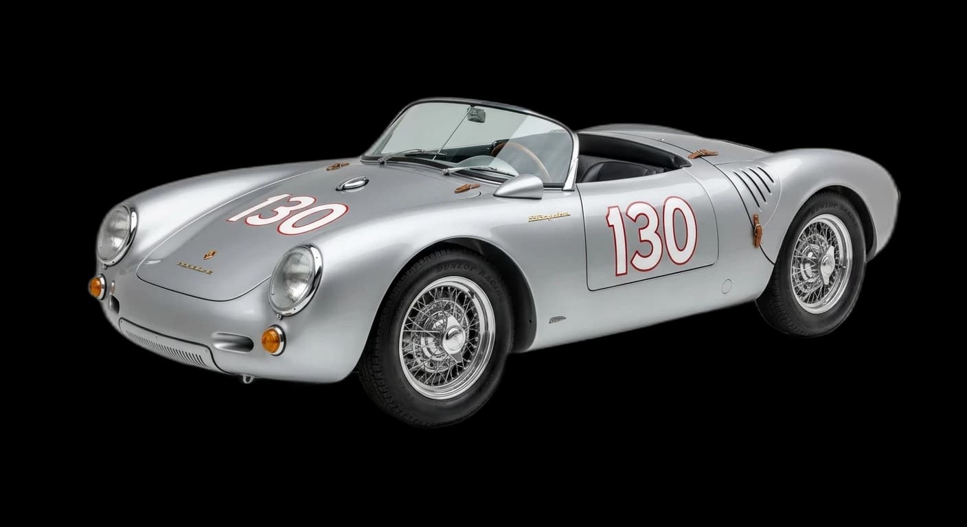 Porsche 550 Spyder - Front 3/4