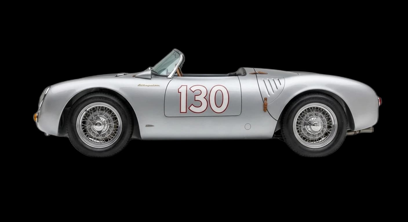 Porsche 550 Spyder 1953 - Side view