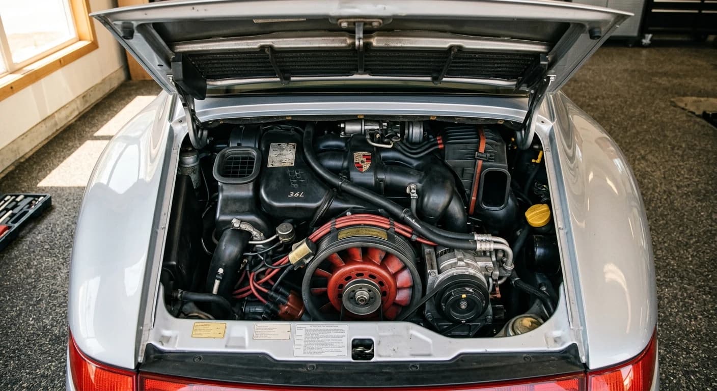 Porsche 911 (993) - Engine Bay