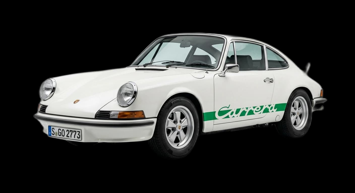 Porsche 911 Carrera RS 2.7 1972 - Front 3/4 view