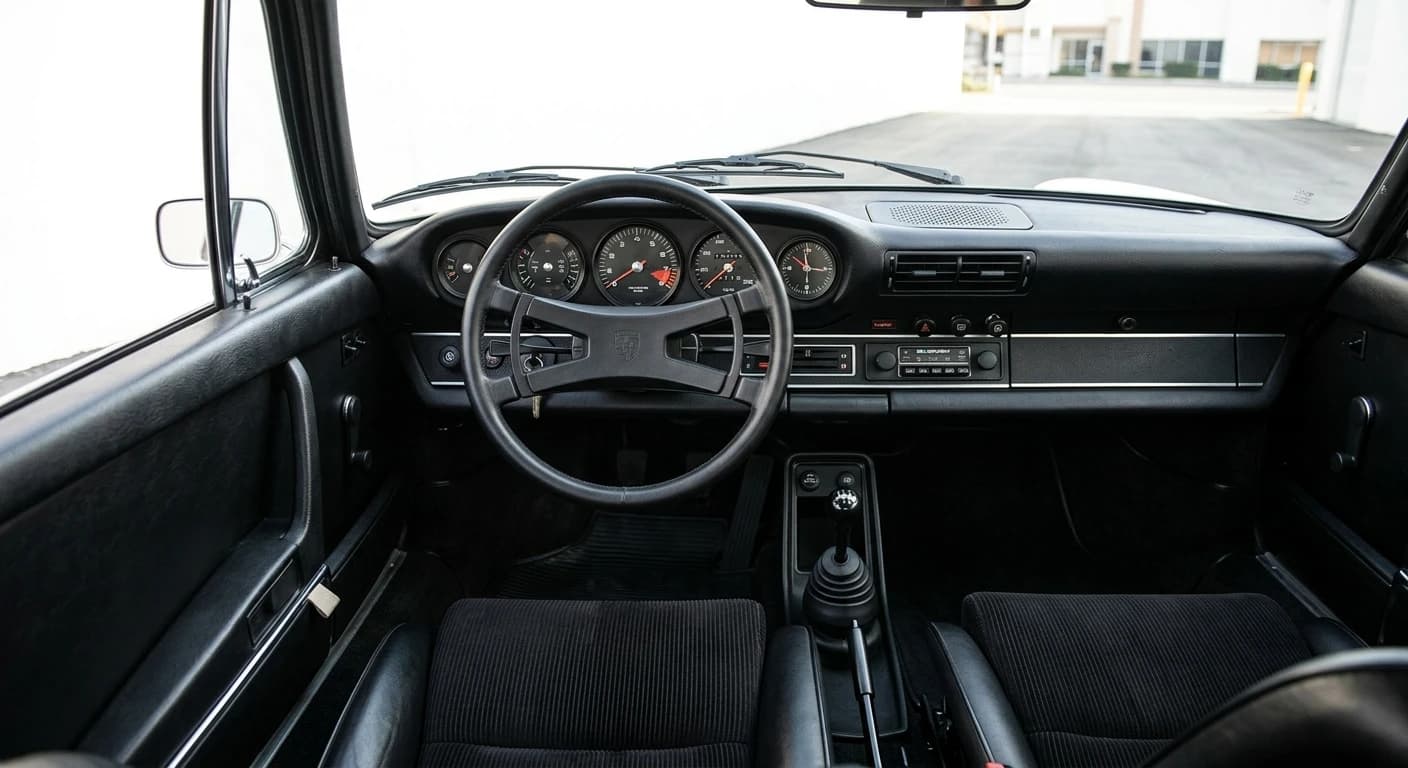 Porsche 911 Carrera RS 2.7 1972 - Dashboard view
