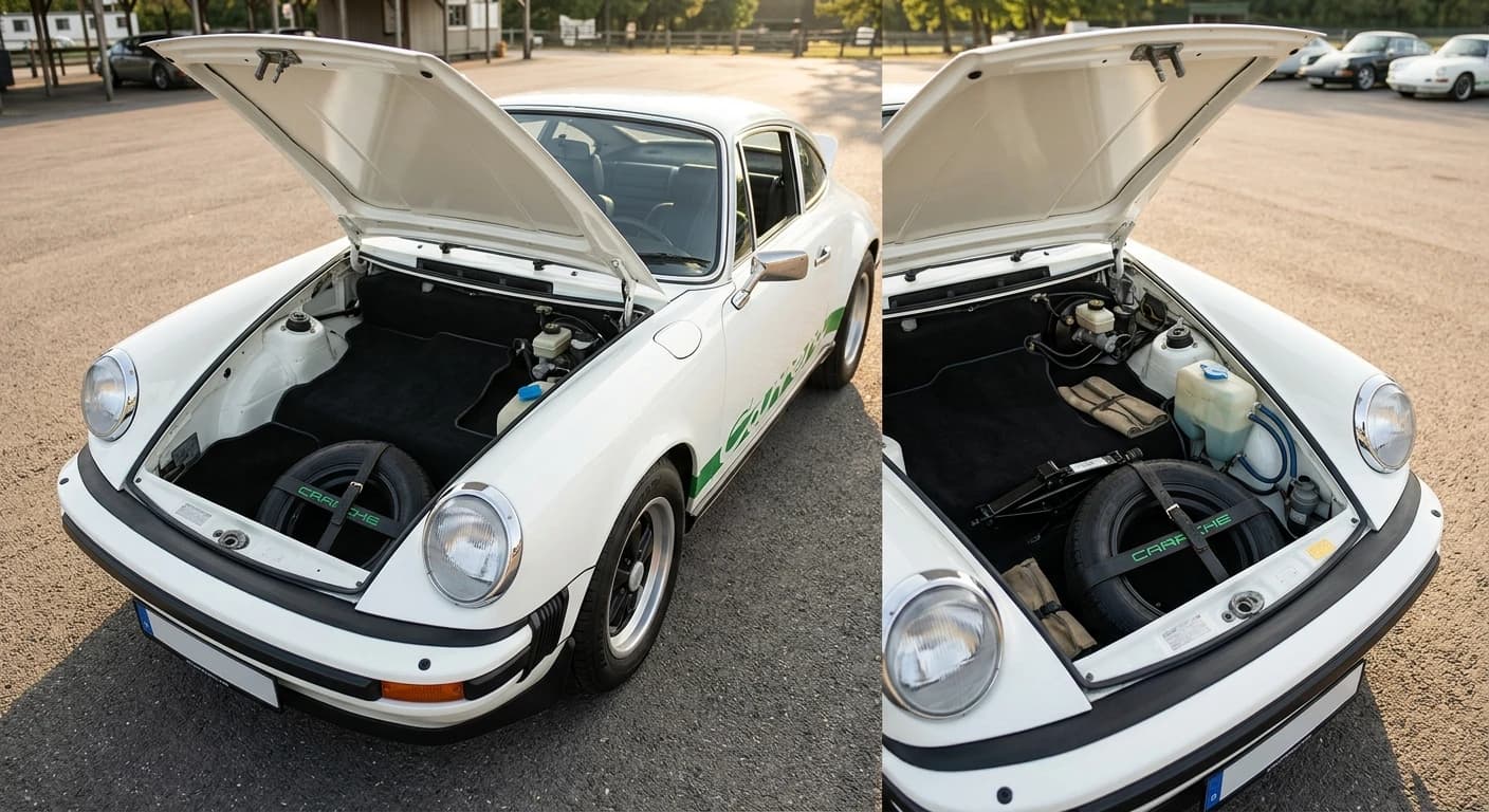 Porsche 911 Carrera RS 2.7 1972 - Trunk view
