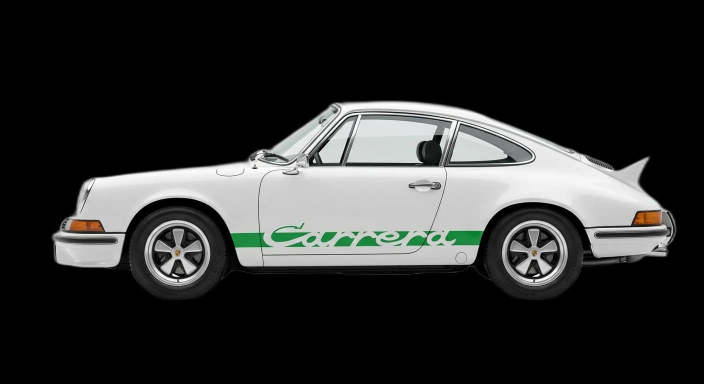 Porsche 911 Carrera RS 2.7 1972 - Side view