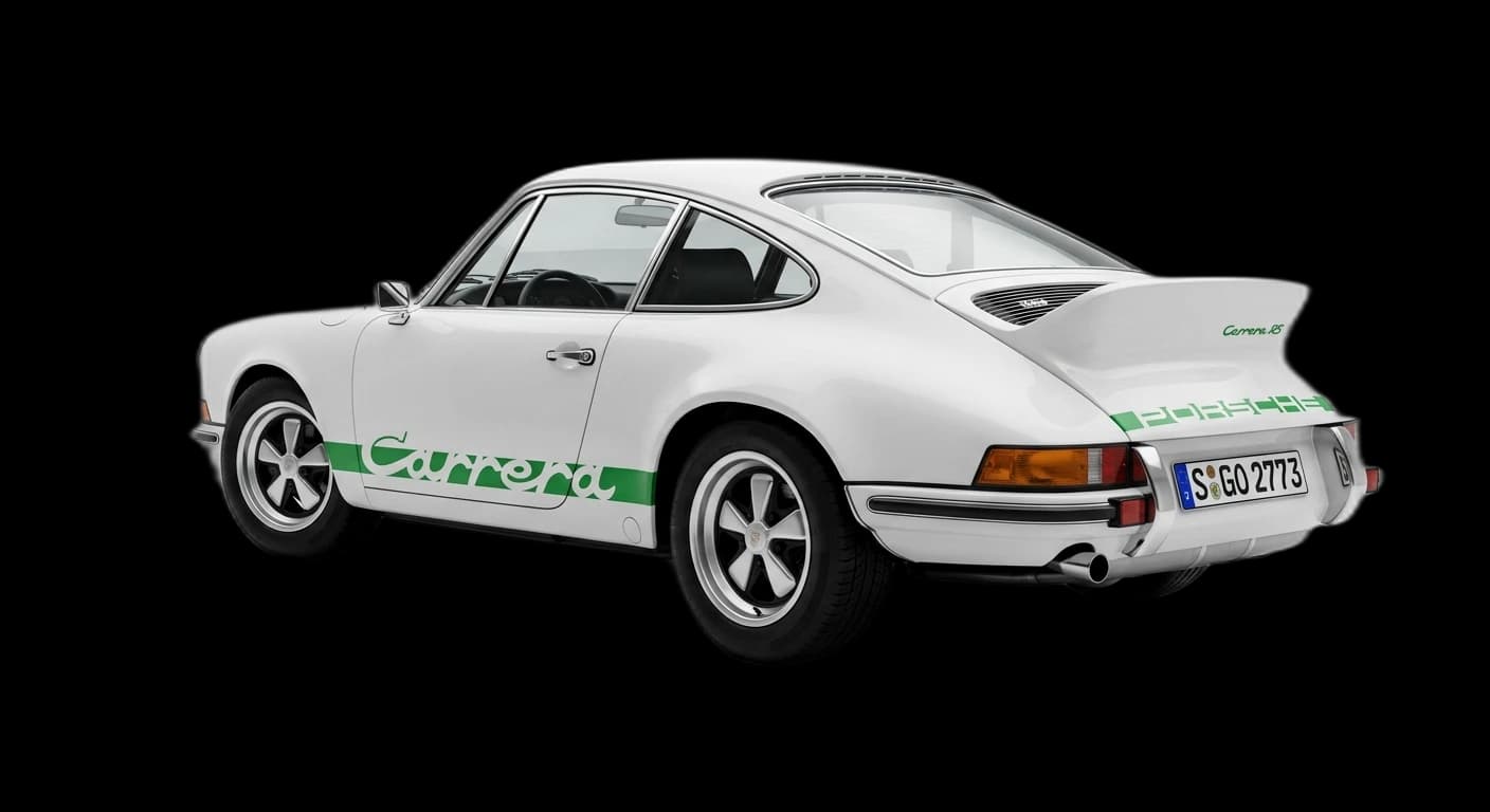 Porsche 911 Carrera RS 2.7 1972 - Rear 3/4 view