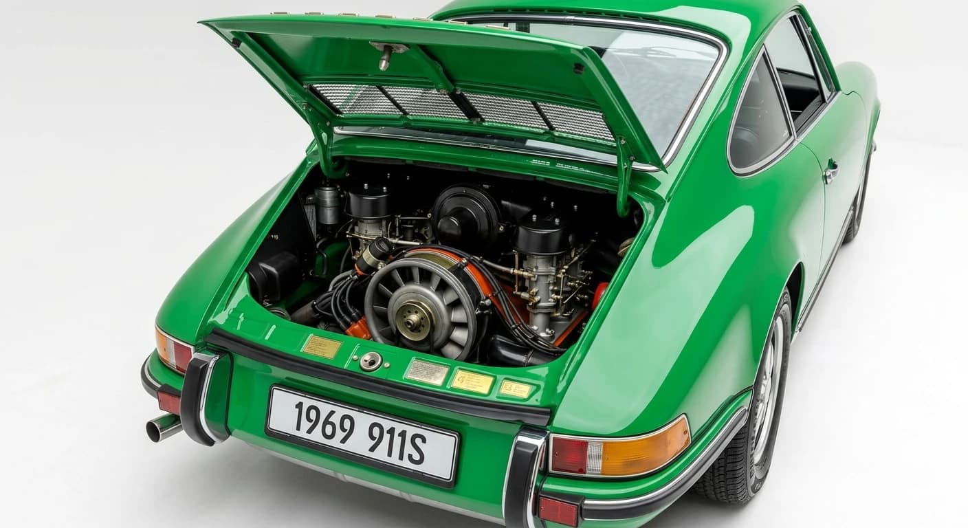 Porsche 911 Classic 2.2 S 1964 - Engine Bay view