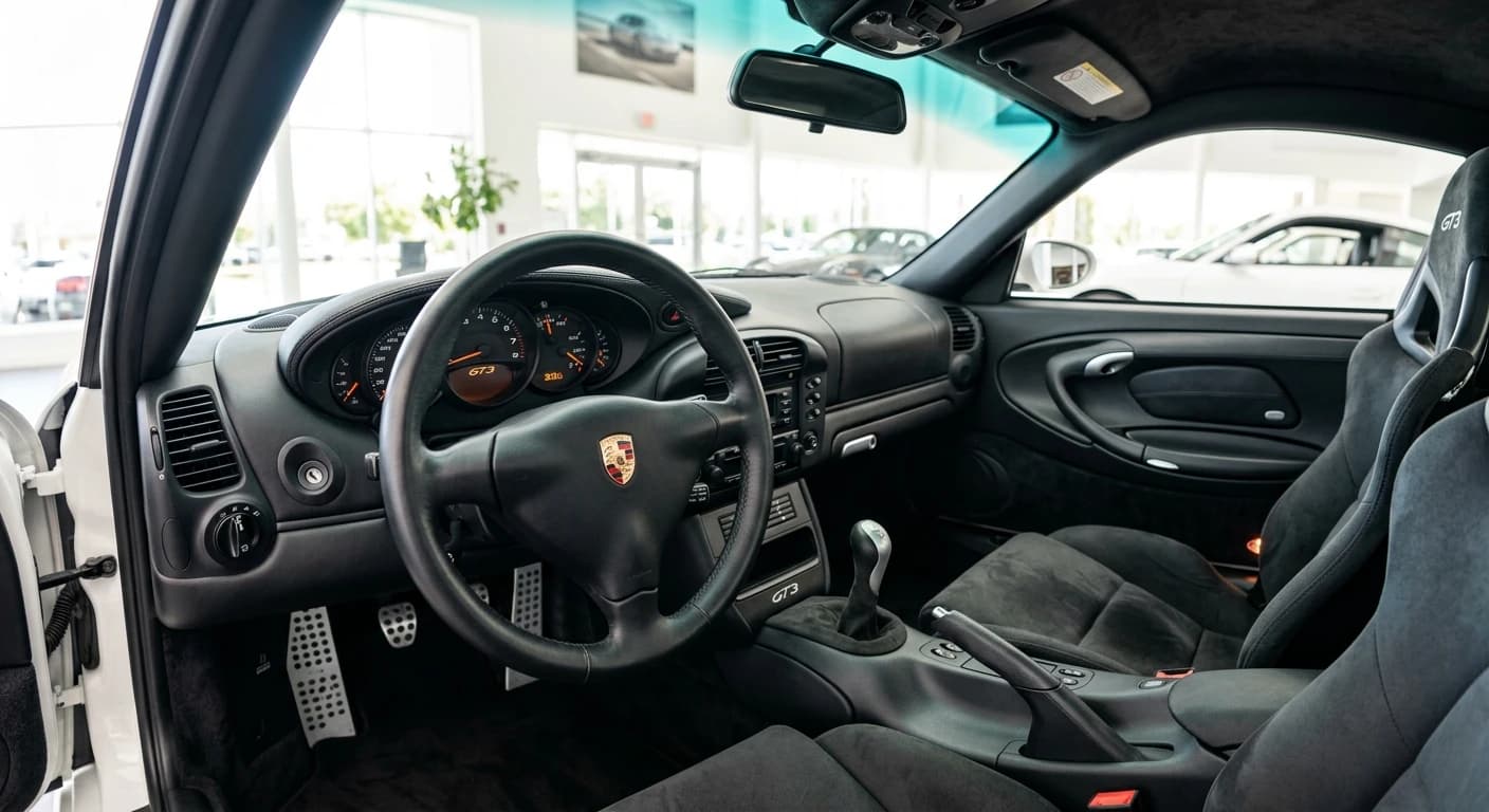 Porsche 911 GT3 (996) 1999 - Dashboard view