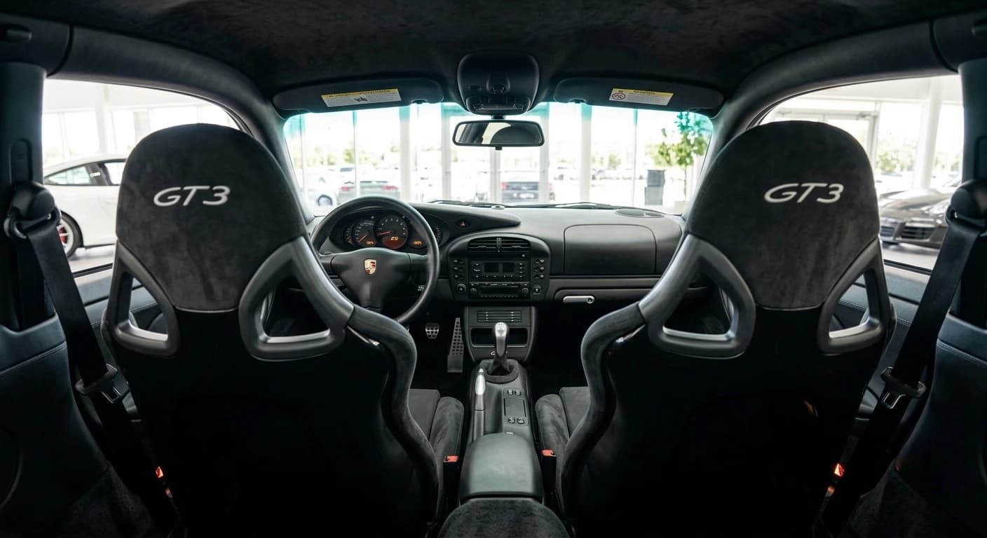 Porsche 911 GT3 (996) 1999 - Interior view