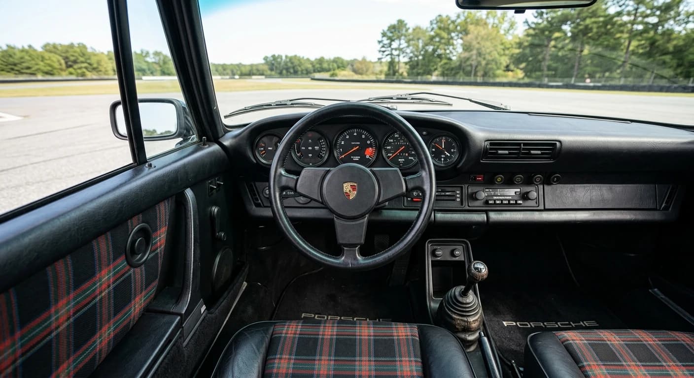 Porsche 911 Turbo (930) 1975 - Dashboard view