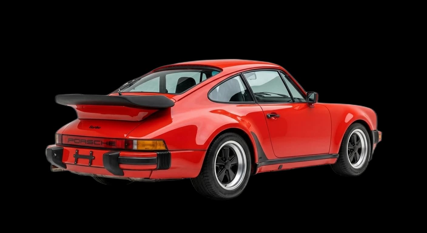 Porsche 911 Turbo (930) 1975 - Rear 3/4 view
