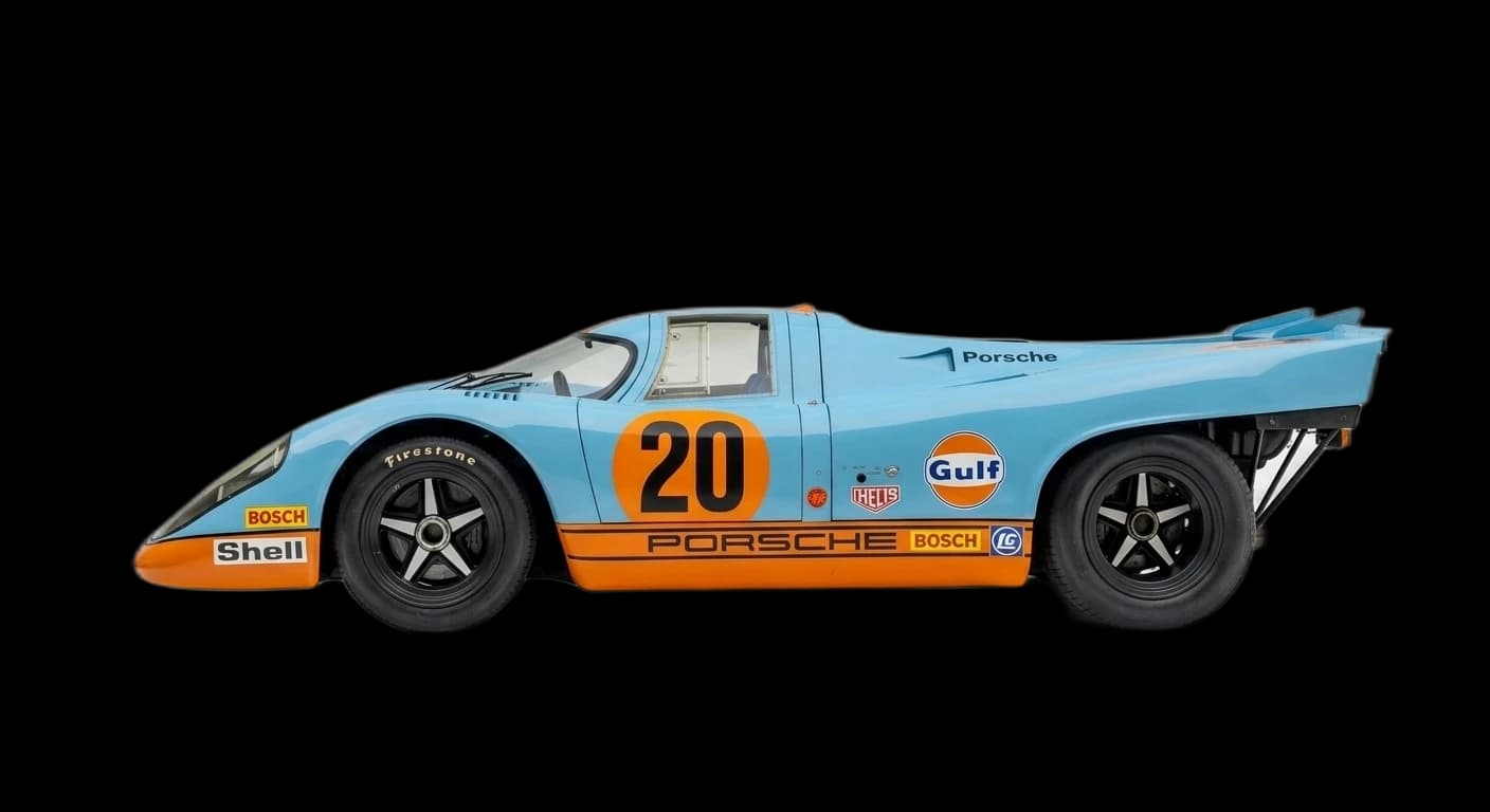 Porsche 917 1969 - Side view