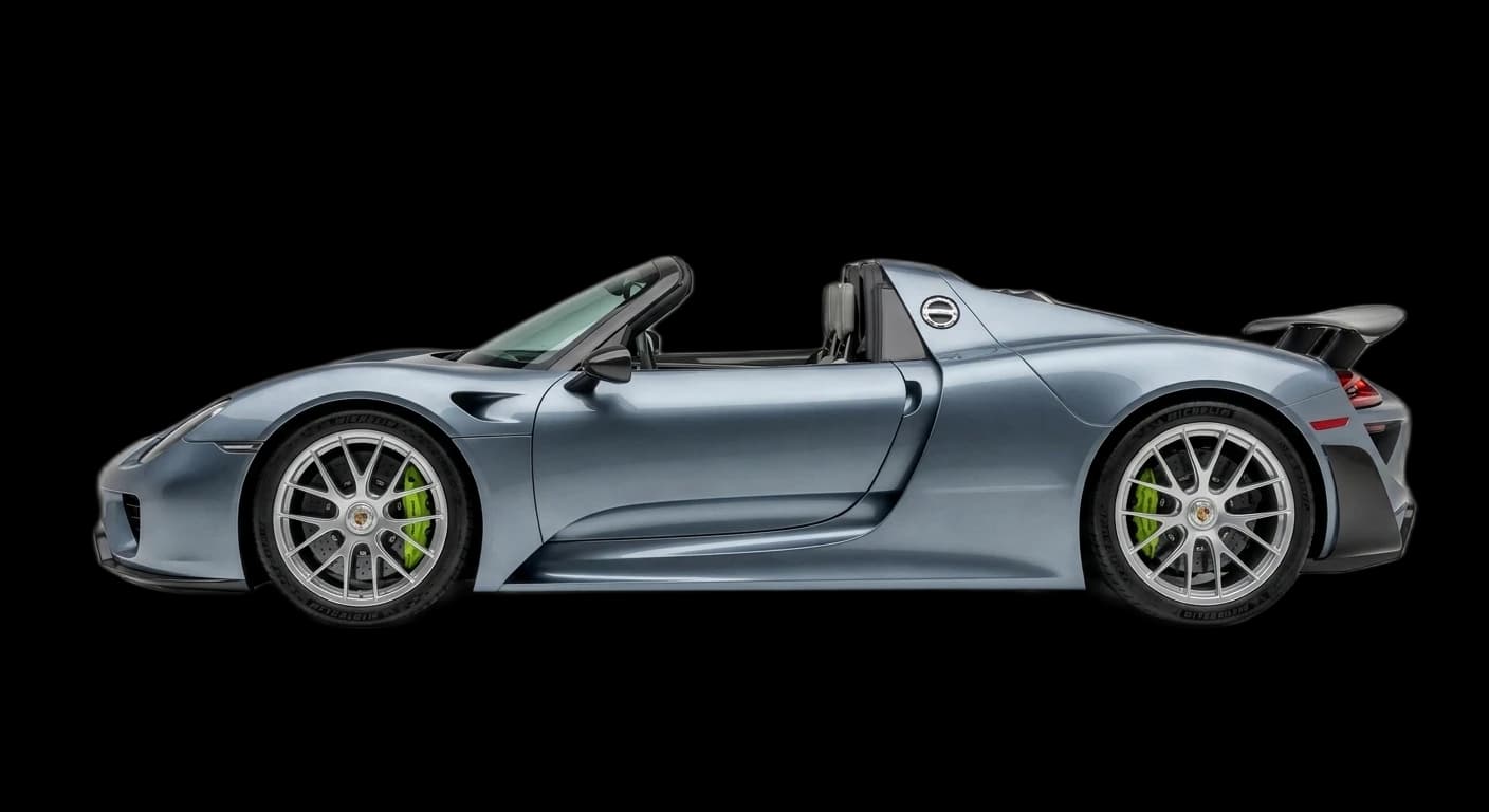 Porsche 918 Spyder - Side