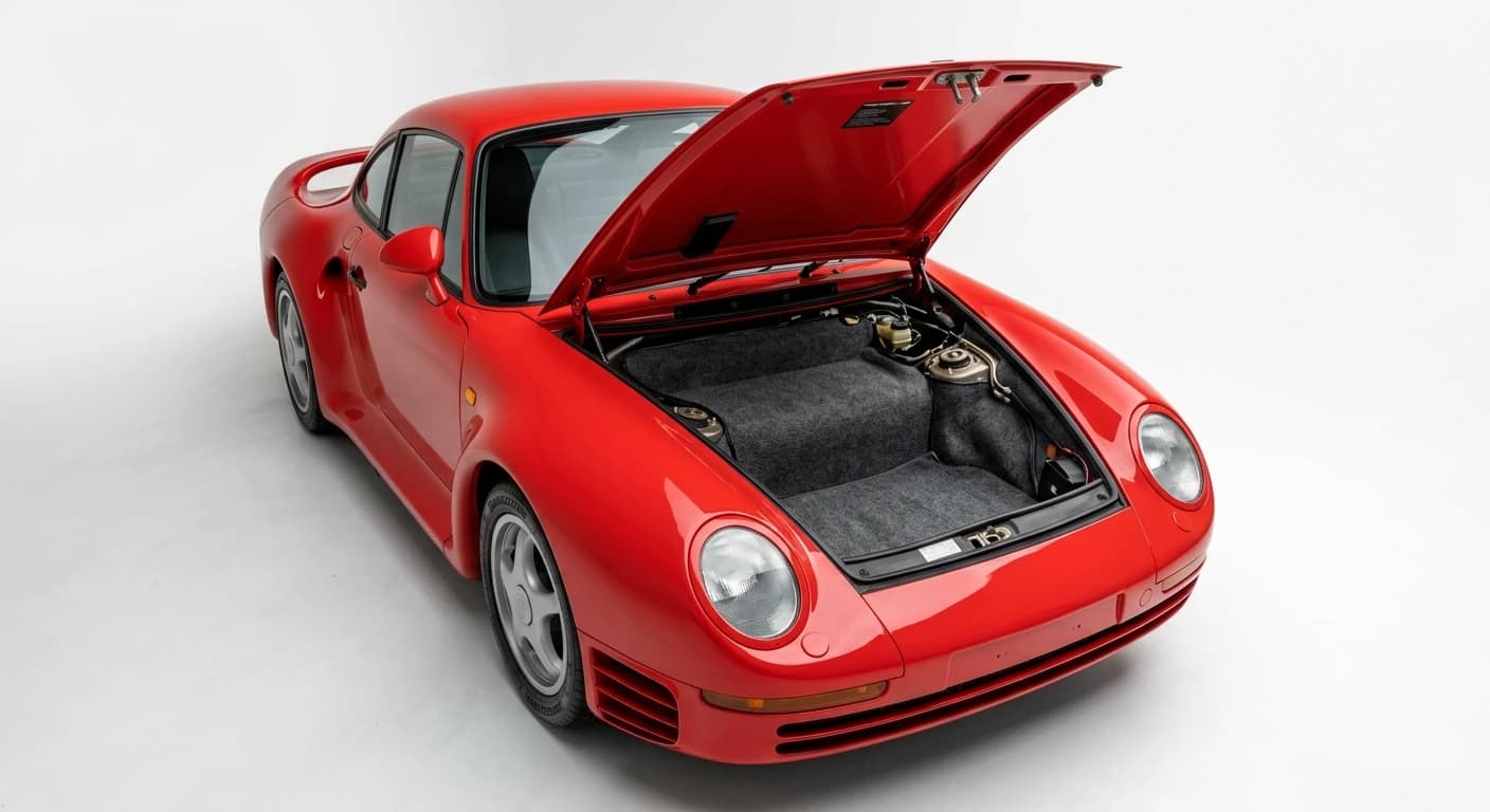 Porsche 959 - Trunk